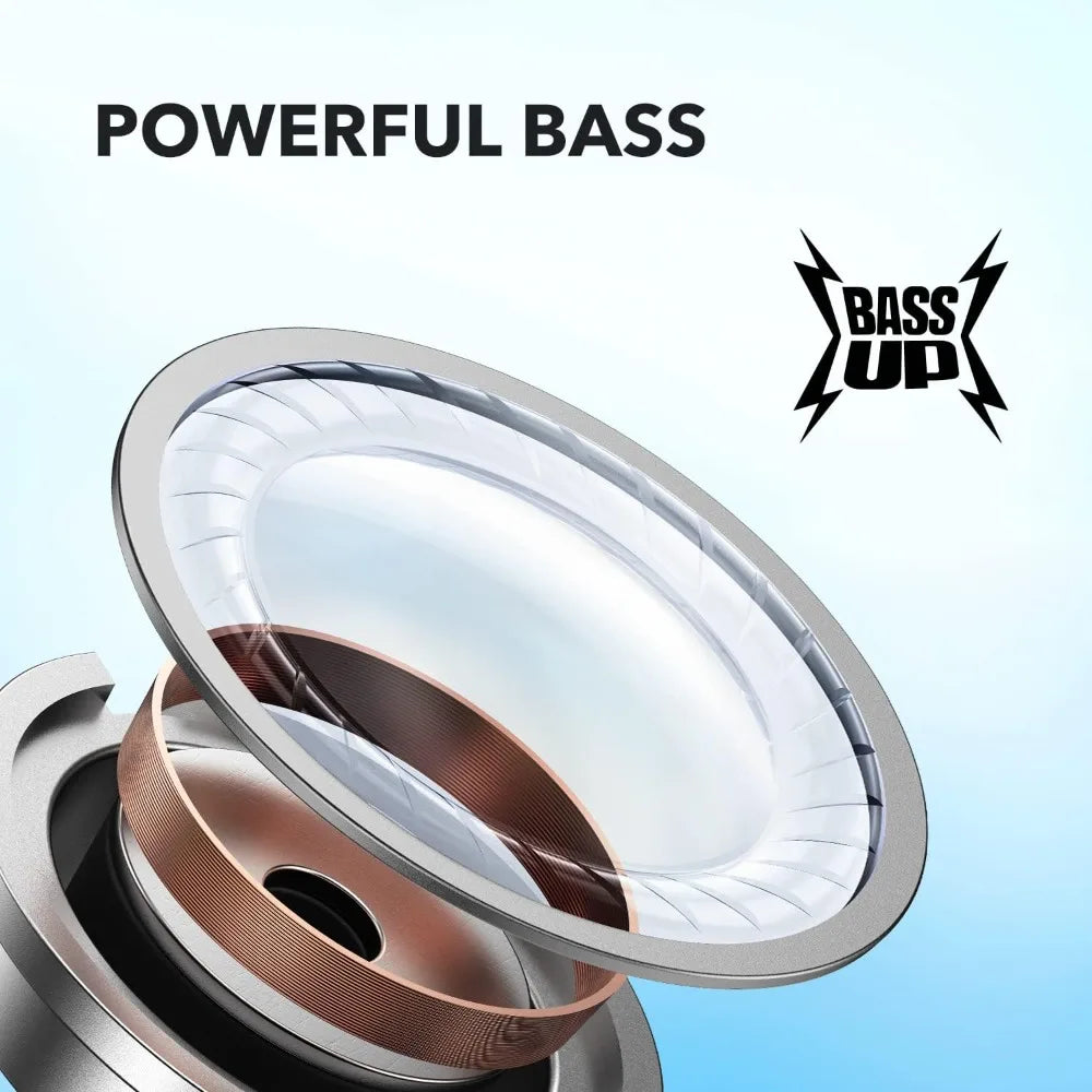 Anker P20i Wireless Earbuds – 10mm Bass, 30H Playtime, IPX5, App Customization