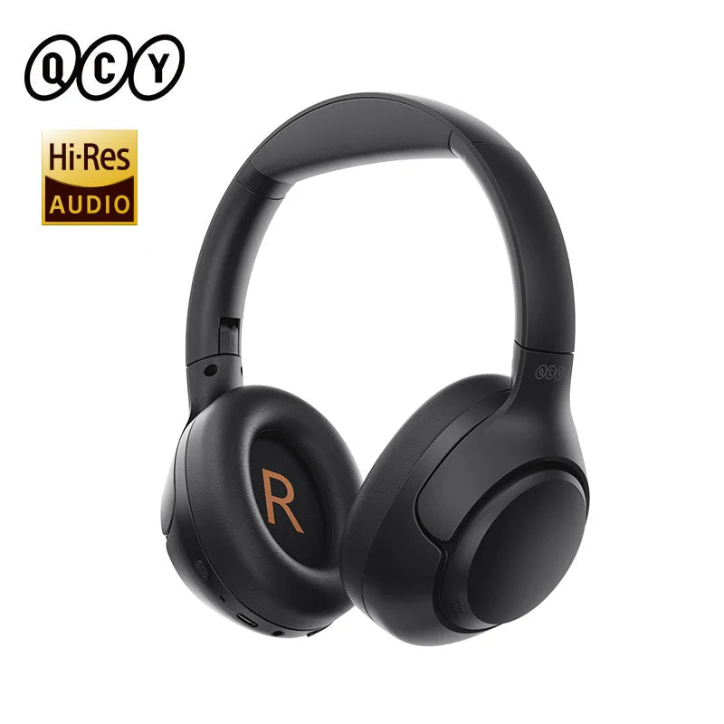 QCY H3 ANC Wireless Headphones – 43dB Noise Cancelling, Hi-Res Audio, 60H Battery