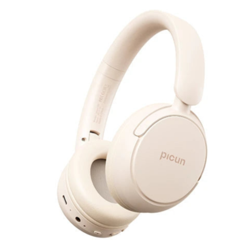 Picun B5 Wireless 40mm BT 5.4 Headphones, 72H Playback, Foldable