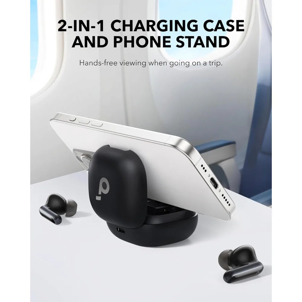 Soundcore P40i Wireless Earbuds – Adaptive ANC, 60H Playtime, BassUp, IPX5, Wireless Charging