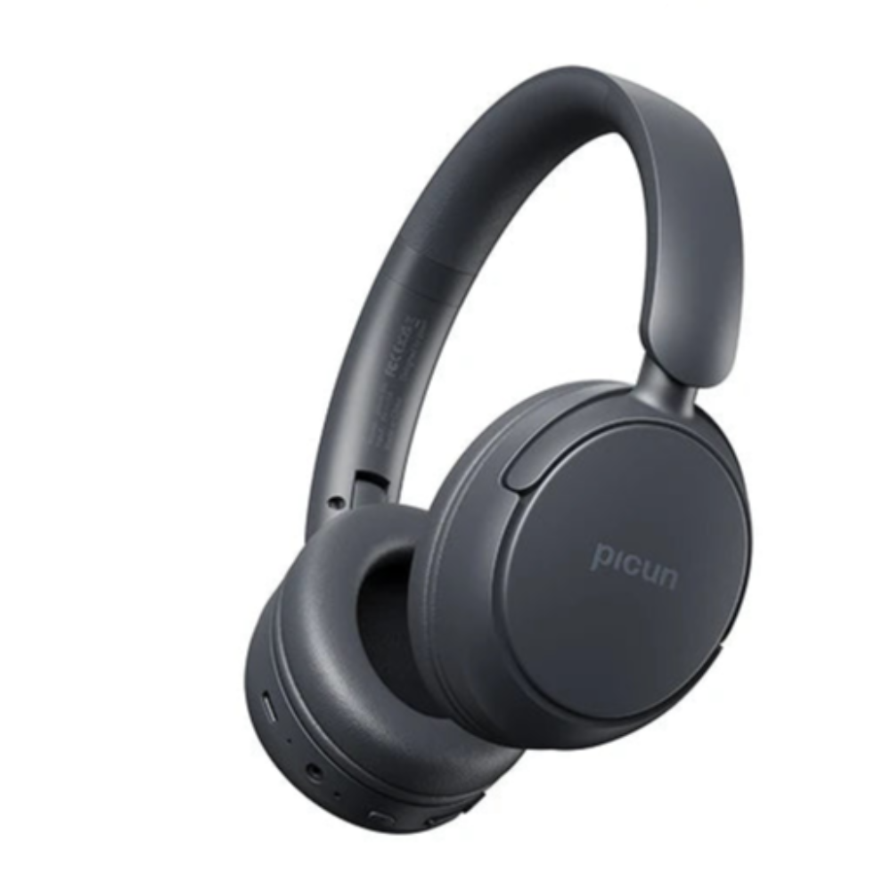 Picun B5 Wireless 40mm BT 5.4 Headphones, 72H Playback, Foldable