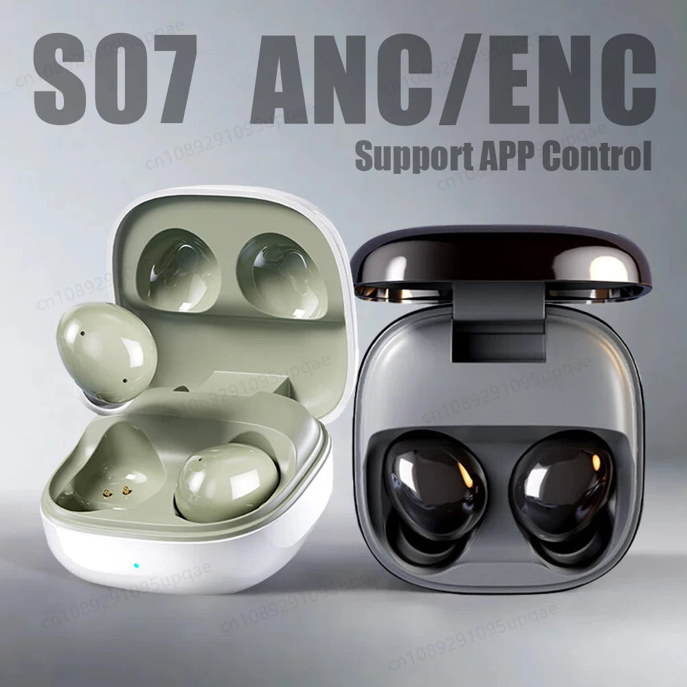 MZYMI S07 ANC Wireless Earbuds – Bluetooth 5.3, ENC, 60H Playtime, IPX5