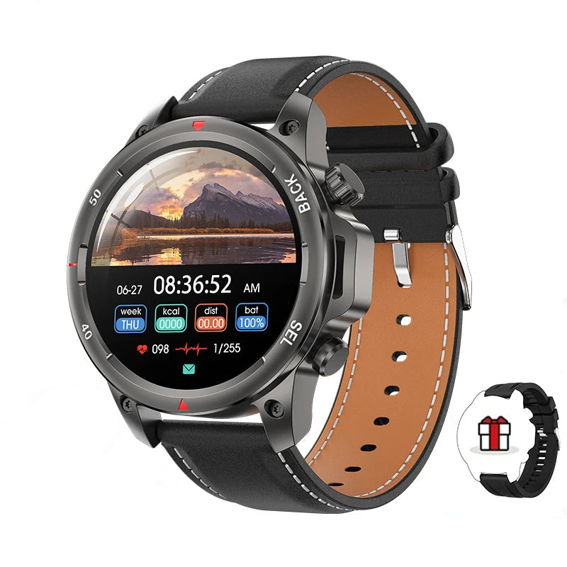 Military-Grade Smartwatch – 1.53" HD Screen, NFC, Bluetooth Call, 7-Day Battery