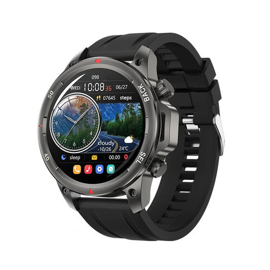 Military-Grade Smartwatch – 1.53" HD Screen, NFC, Bluetooth Call, 7-Day Battery
