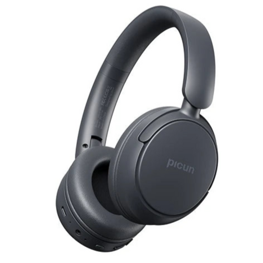 Picun B5 Wireless 40mm BT 5.4 Headphones, 72H Playback, Foldable